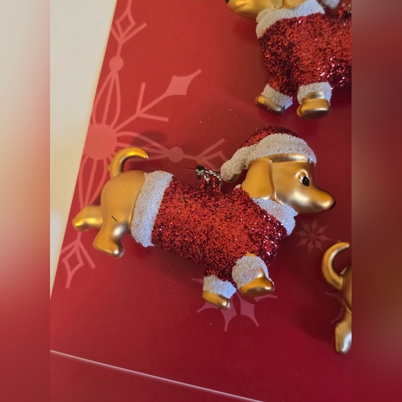 Mini Puppy Dog Christmas Ornaments, 3 Piece *Read Details - Picture 8 of 16